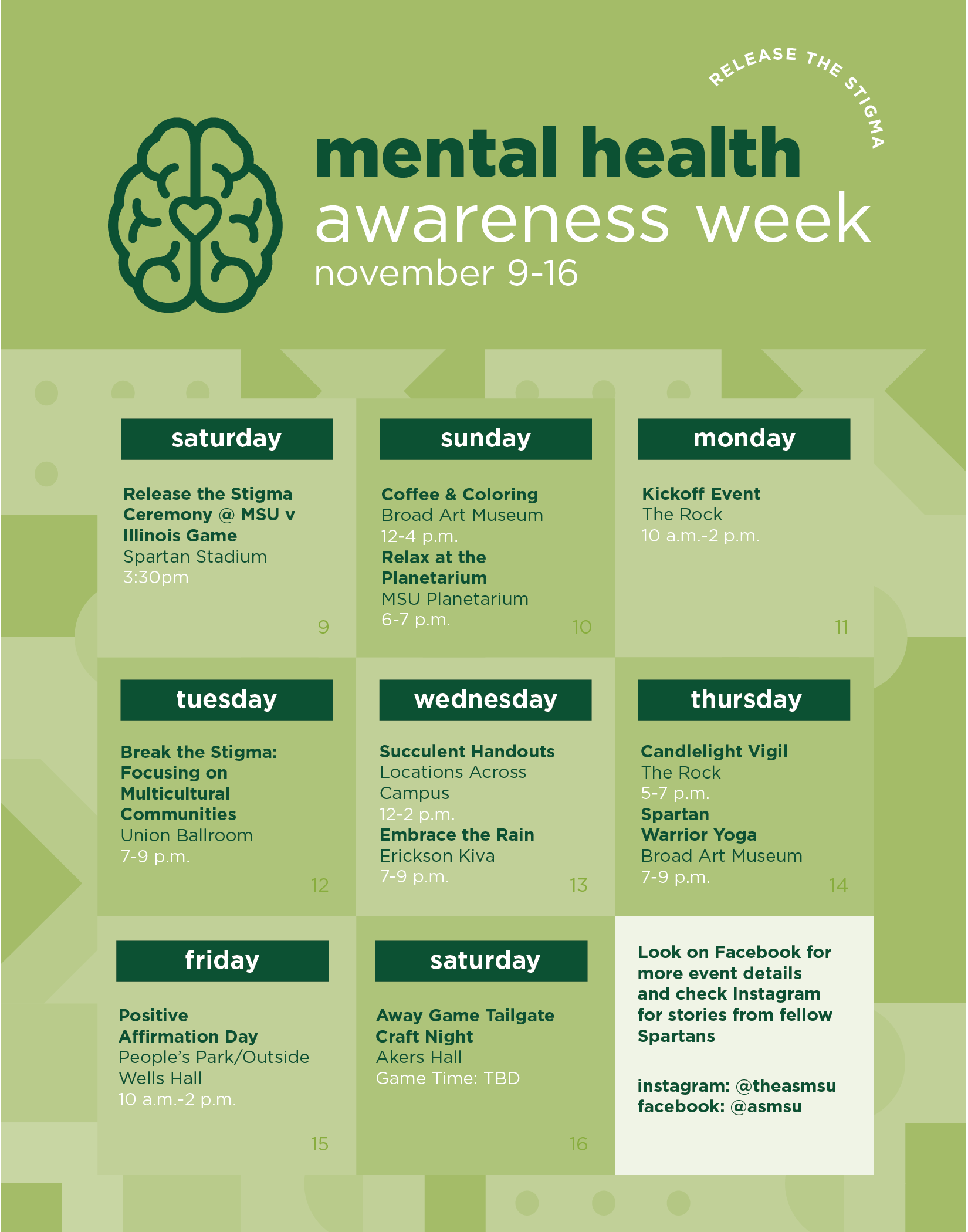Mental Health Awareness Week – ASMSU